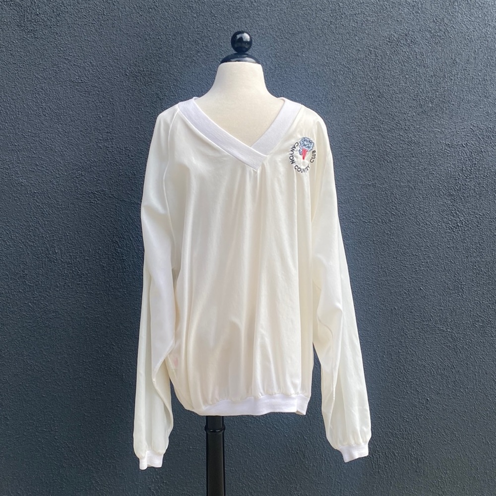 PALM SPRINGS CANYON COUNTRY CLUB VINTAGE NYLON PULLOVER